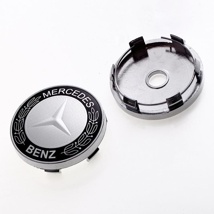 Have Essential 【Ship out within 24 hours】 4pcs 60mm/75mm Wheel Hub Caps Tire center Covers logo emblems Mercedes ... - Image 4