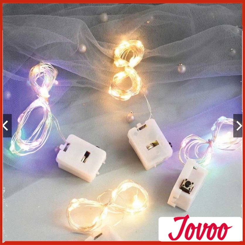 3Modes LED String Fairy Lights Battery Included (1/2/3M)/3种模式切换钢线灯串 Flower Decoration Present Box Light