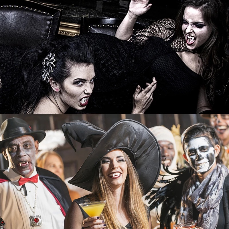 Must Purpose 10g Resin FalseTeeth Solid Glue Temporary Tooth Repair Set Vampire Teeth 假牙固体胶 牙齿临时修... - Image 2