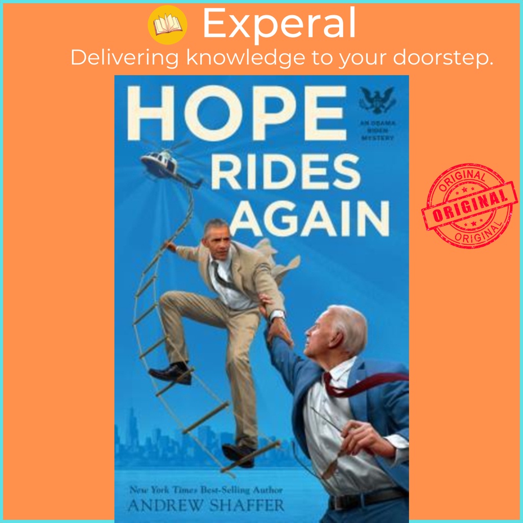 [English - 100% Original] - Hope Rides Again : An Obama Biden Mystery by Andrew Shaffer (US edition, paperback)