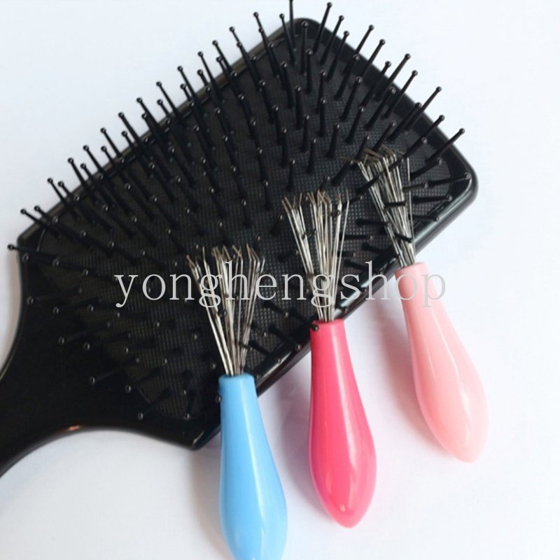 Creative Mini Tangle Hair Brush Combs Cleaner Hair Remover Curly Hair Comb Cleaning Brushes Claw Salon Styling Tools Cleaning Supplies