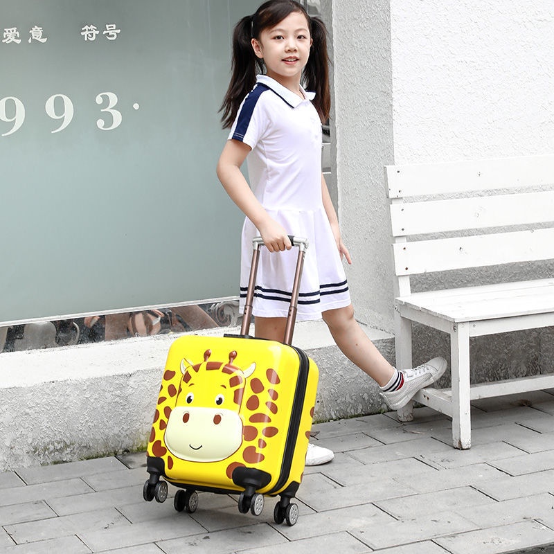 Cartoon Children Trolley Case Boys Girls Suitcases Bears Free Check-In Password 66.6cm Boarding Suitcase