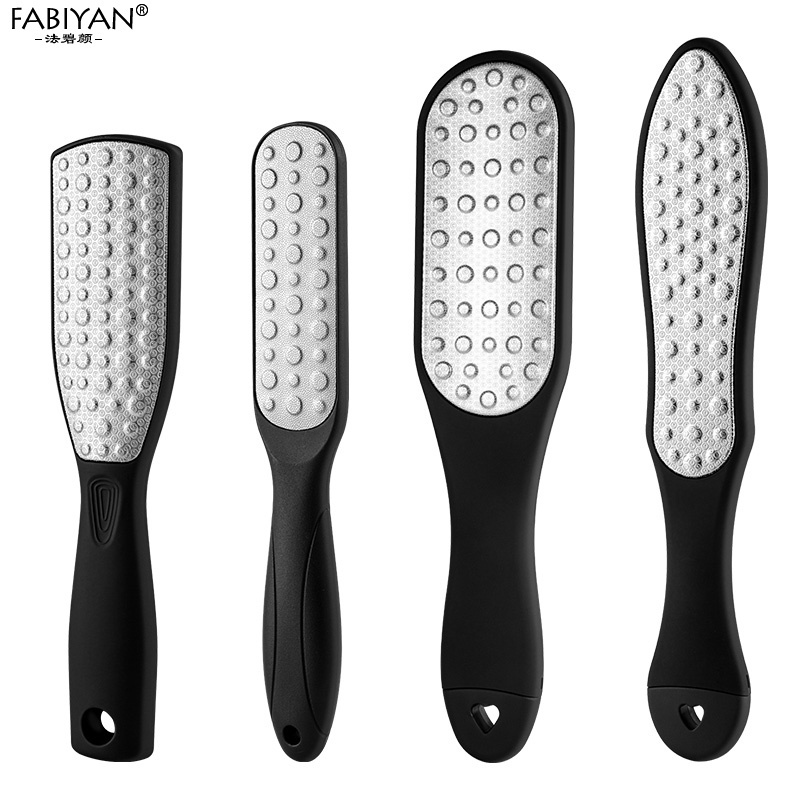 Premium Essential Professional Double-sided Foot File Stainless Steel remove dead skin calluses heel FABIYAN - Image 5