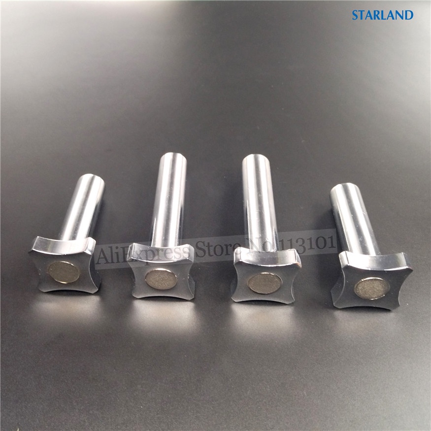 QSJZHY 4 Pieces Tight Nuts Metal Clamping Bolts Silver Color Spare Parts For Soft Serve Machines Ice Cream Makers Fittings M8 Or M10