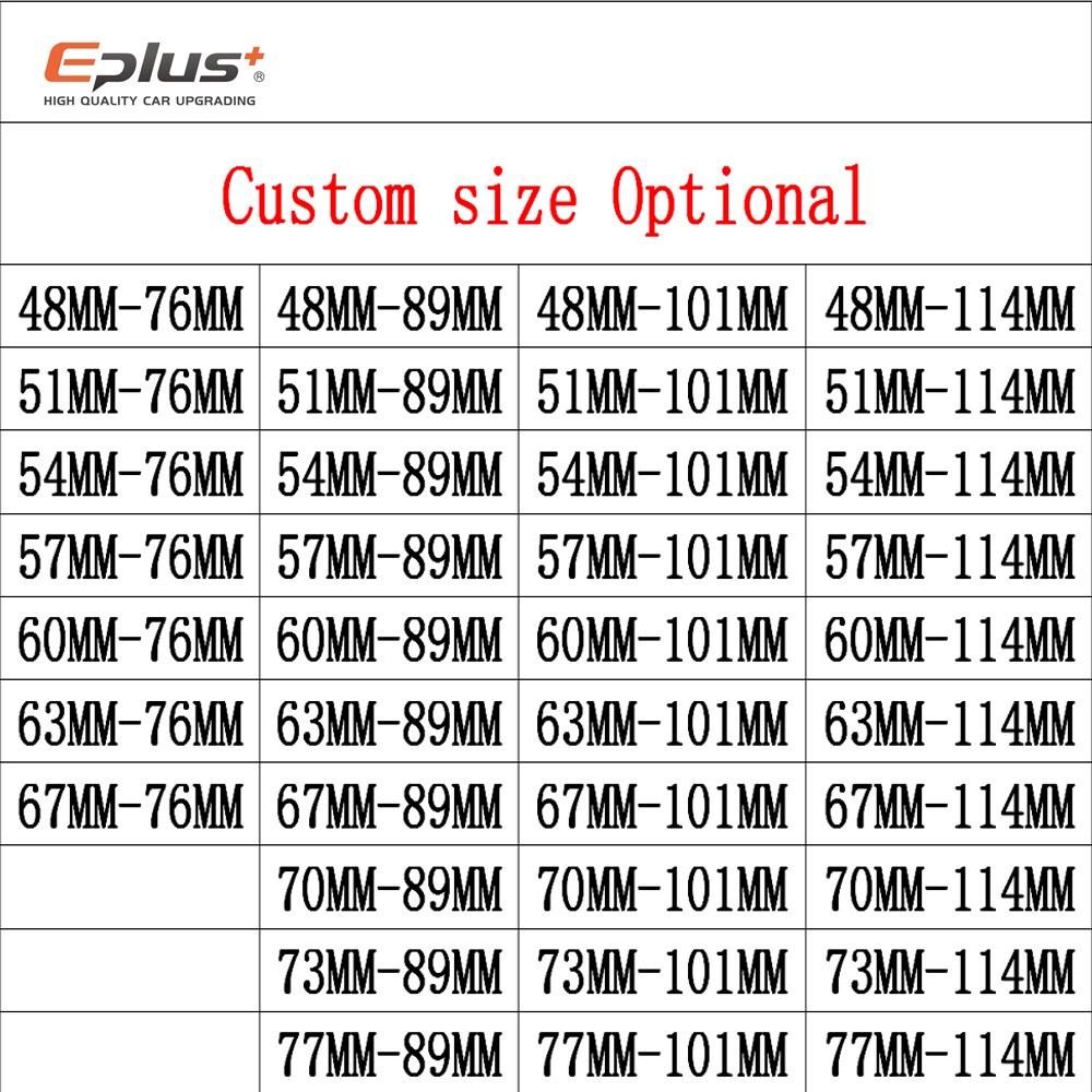 Versatile Premium Akrapovic Car Glossy Carbon Fibre Muffler Exhaust System Pipe Tip Straight Universal Blue Stainless... - Image 3