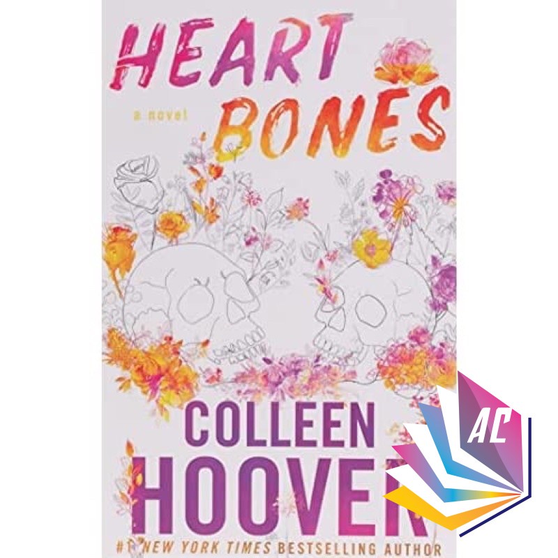 Heart Bones book by Colleen Hoover. Tiktok, Booktok, Bookstagram viral buku trend - Bestseller - Romance - Selfhelp