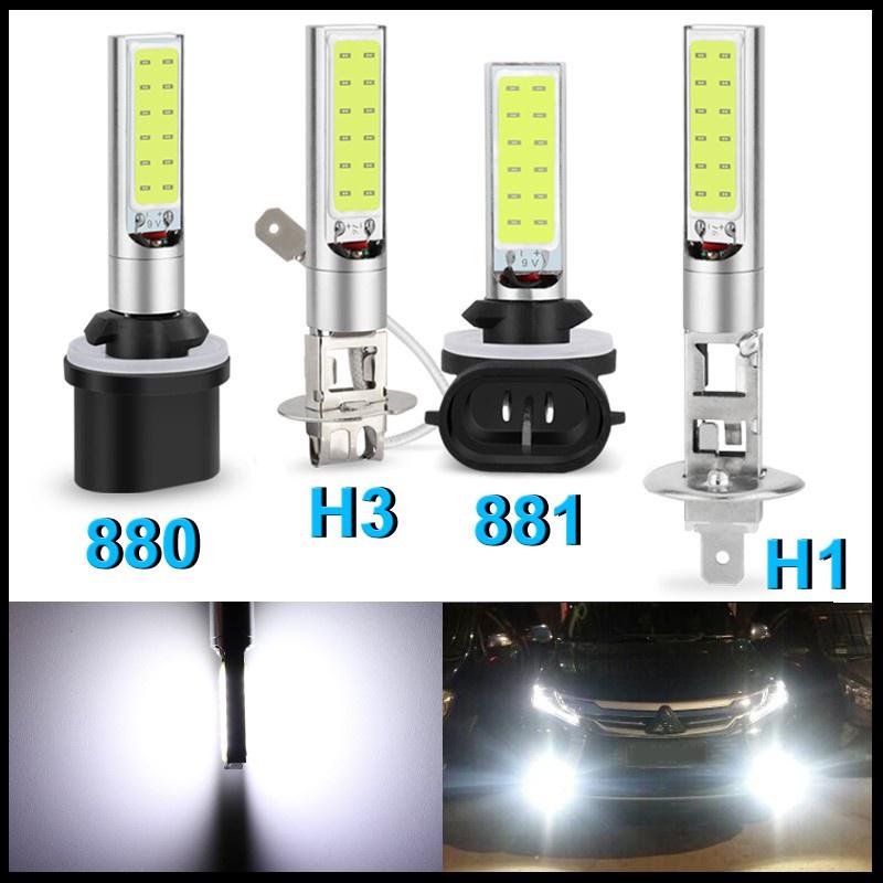 Have Durable 1Pc H1 H3 H27 880 881 Cob Led Bulb 10W Car Fog Light Super Bright 6000K White Quality Premium - Image 4