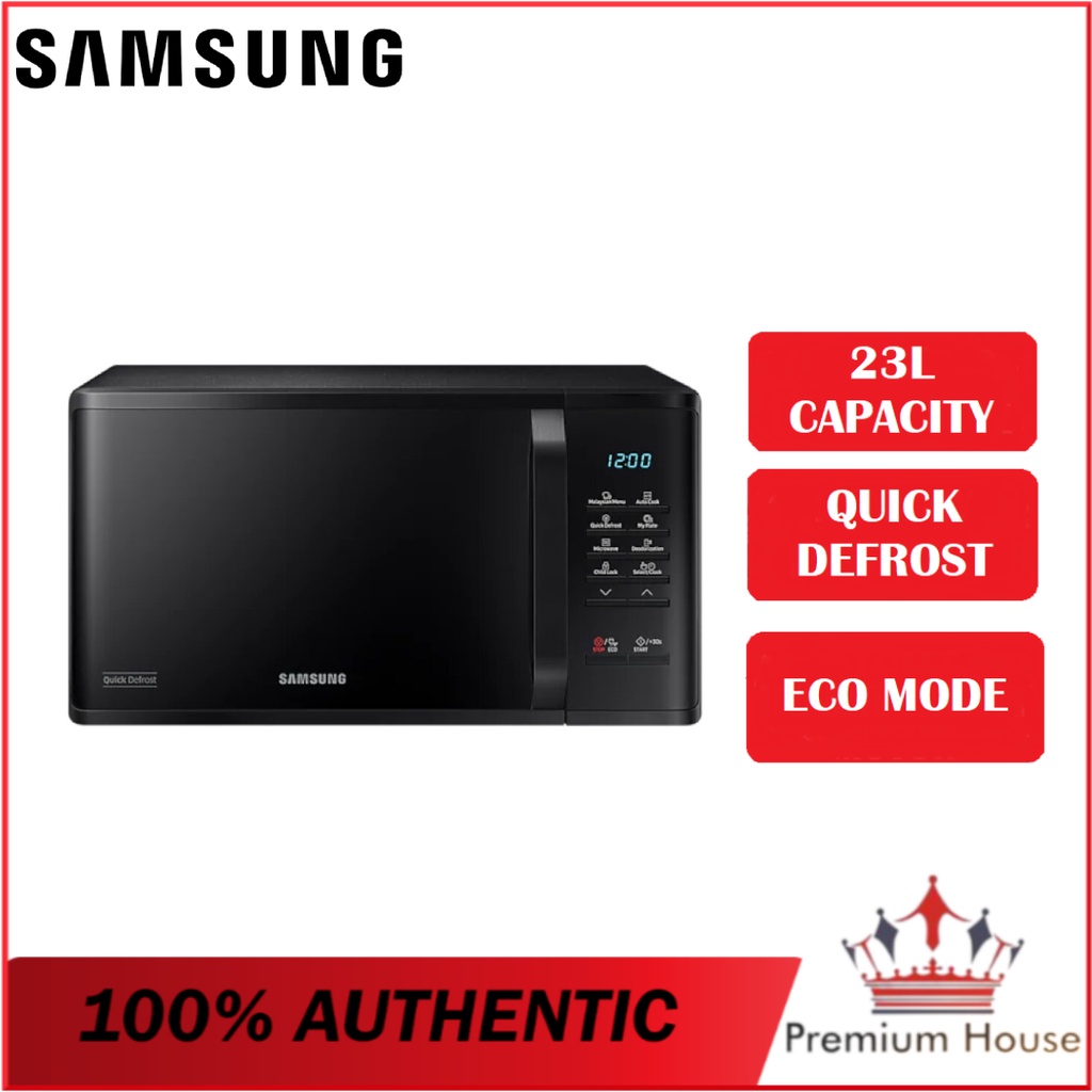 Samsung MS23K3513AK/SM Solo Microwave Oven With Quick Defrost -29dcb4