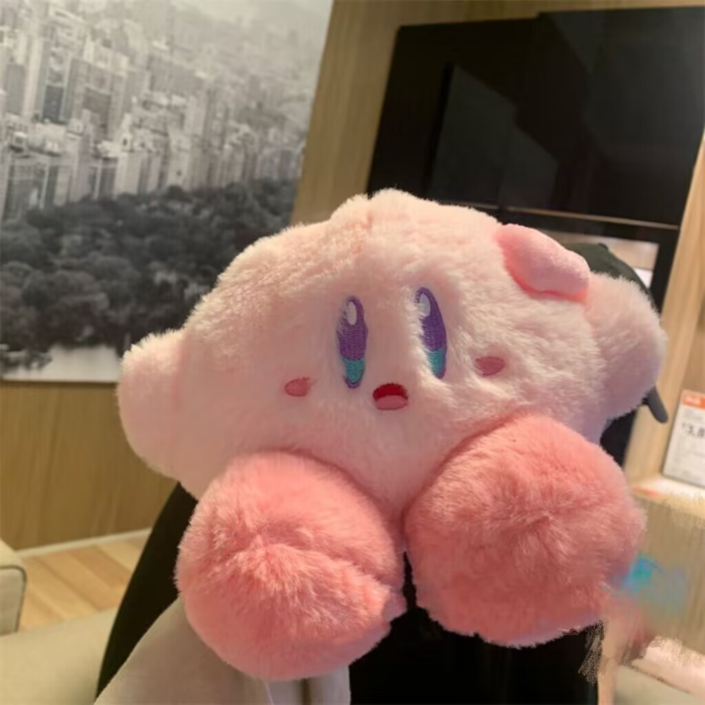 Cute Cartoon Star Kirby Plush Doll Stuffed Plushie Doll Toys Sofa Cushion Pillow Children's Day Gift