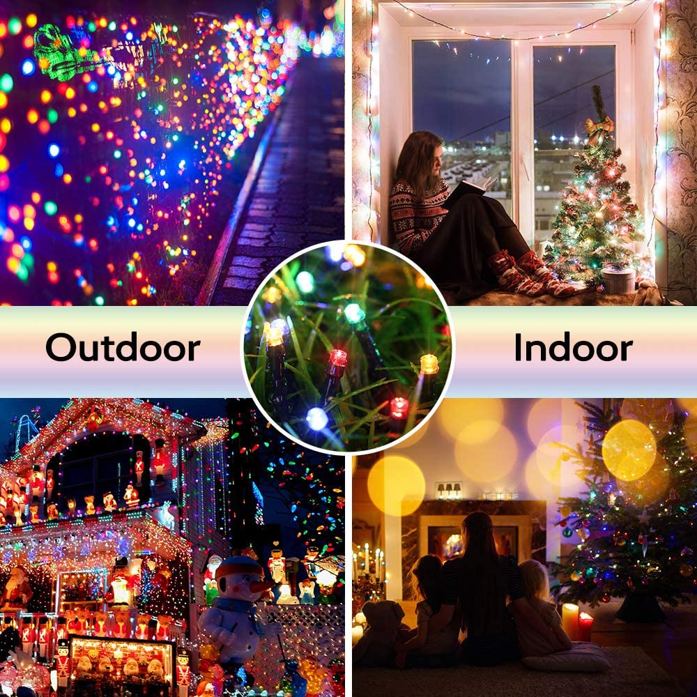Quality Purpose Ready Stock Lampu Raya Kelip Solar 12M String Lights Outdoor Waterproof Garland Wedding Christmas Gar... - Image 4