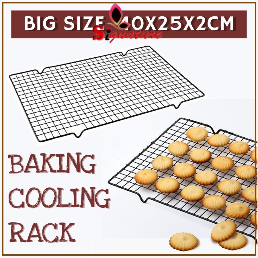 Cooling Rack Kitchen Big Size Non Stick Mesh Cooling Tray Cake Food Rack Pizza Barbecue Oven Grill Drying Kitchen Baking