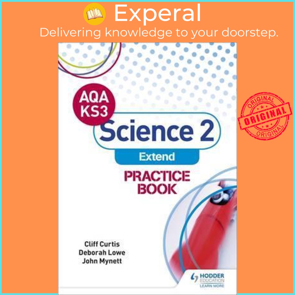 [English - 100% Original] - AQA Key Stage 3 Science 2 'Extend' Practice Book by Cliff Curtis (UK edition, paperback)