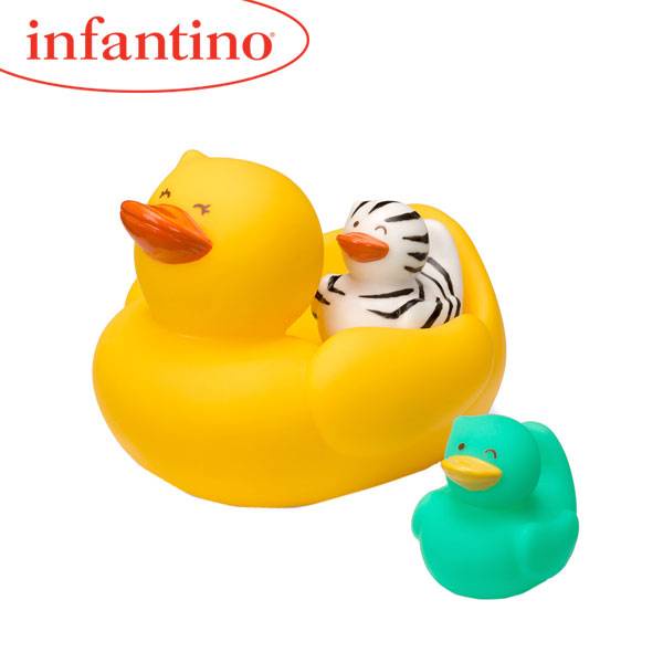 Infantino 205068 Bath Duck N Family