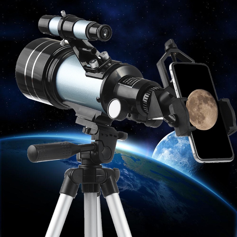 F30070 Telescope astronomical Professional teleskop astronomi monokular definisi tinggi Stargazing discovery Monocular telescop for moon star teropong bulan celestron Low Light Night Vision Outdoor Portable天文望远镜