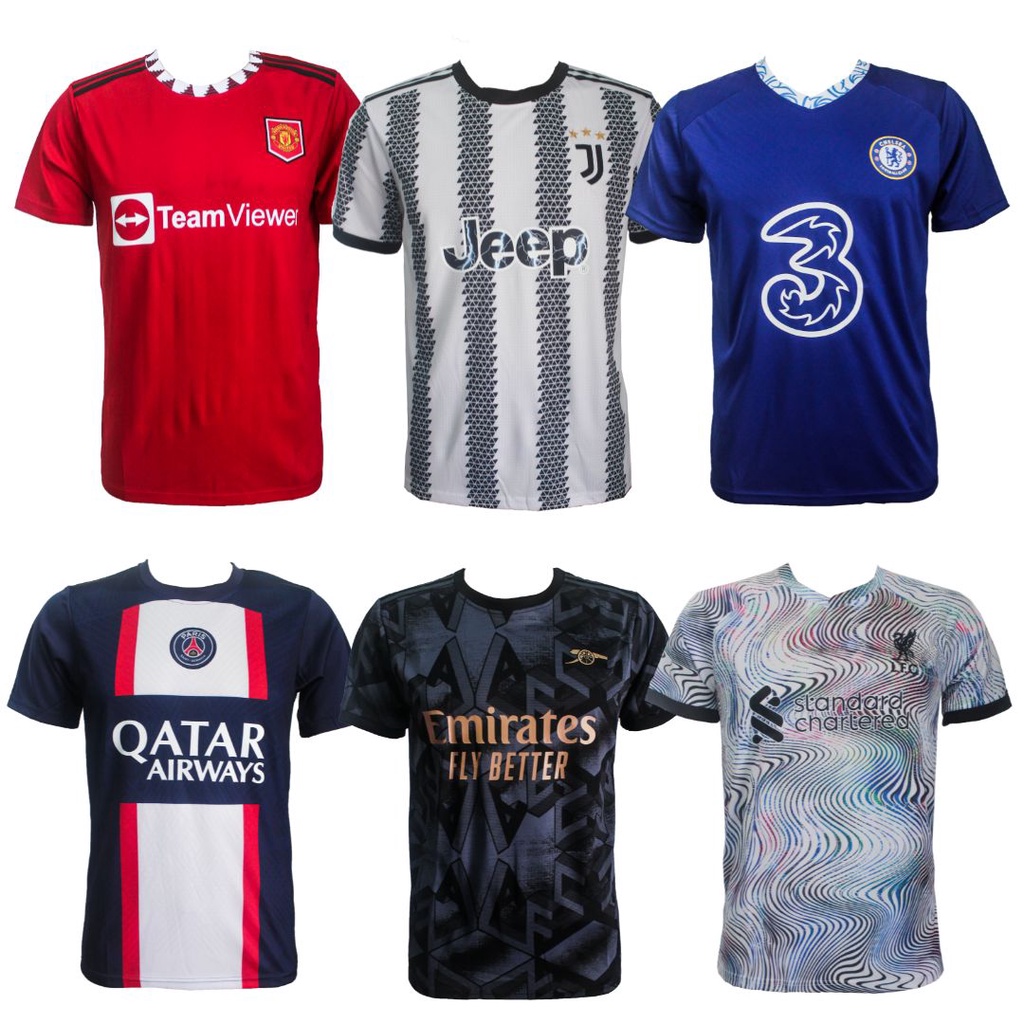 ( NEW SEASON ) MEN FOOTBALL CLUB JERSEY LATEST 2021/2022 SOCCER EPL(BAJU JERSI LELAKI LENGAN PENDEK BOLA SEPAK FUTSAL)