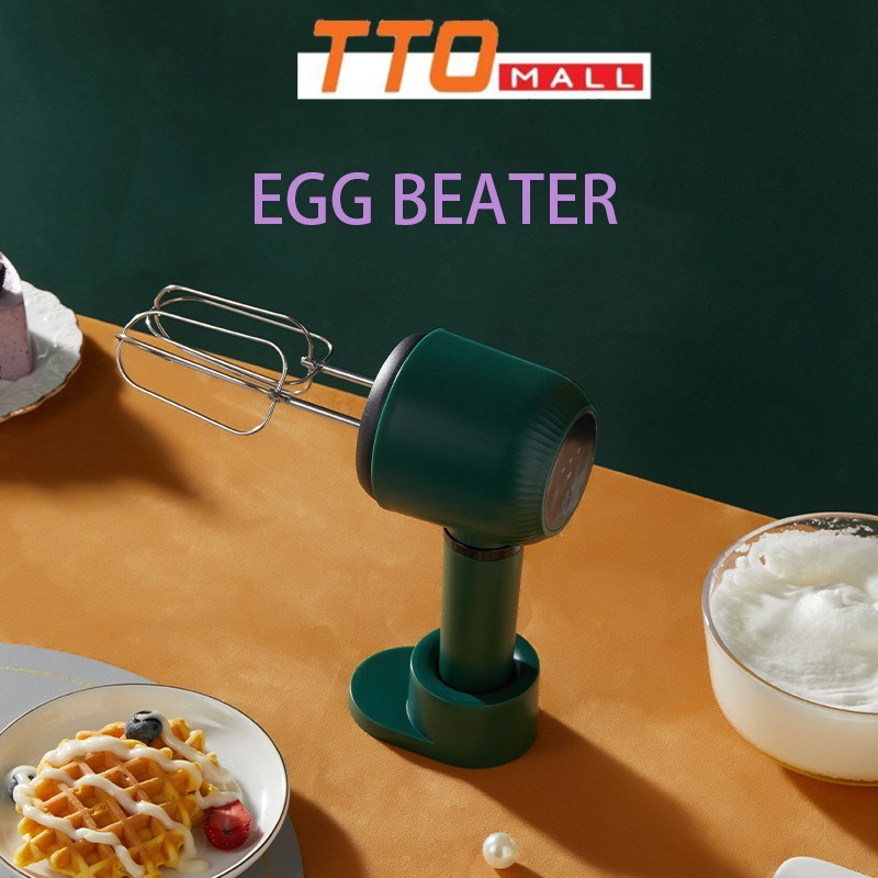 [TTO] Electric Mixer Handheld Baking Dedicated Wireless Rechargeable Dual-Handheld Egg Beater