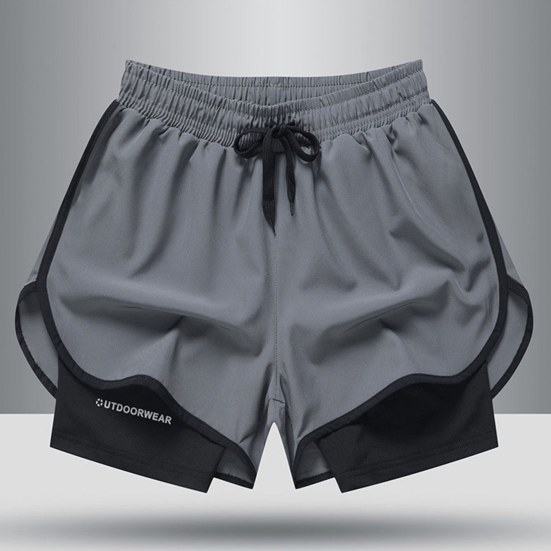 Quick drying Sports shorts Men high elasticity training shorts Breathable running fitness  seluar pendek bola seluar pendek sukan football shorts short pants men