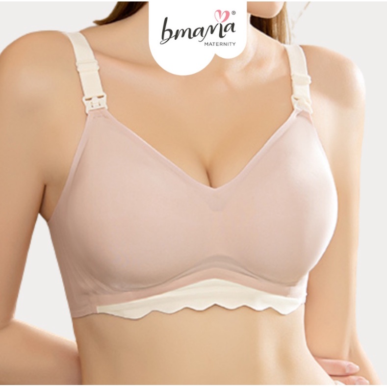 Bmama Ultra Cooling Seamless Nursing Bra | Pink | 40 Size