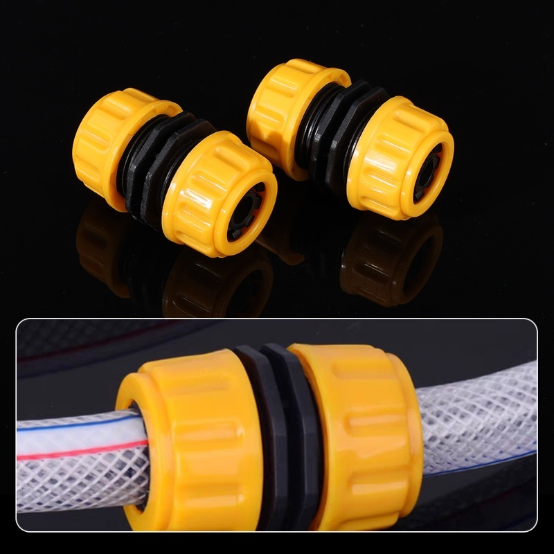 Economical Hose Pipe Connector Garden Joiner Mender Extend Repair Adaptor Coupler Watering Equipment Pipe Repair Menders Hose Connectors Durable Repair Connectors Tools