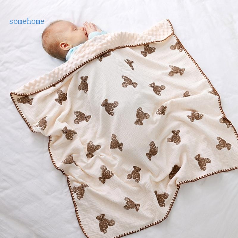 SOME Infant Wrap Blanket Soft Baby Blanket Four Season Receiving Blanket Baby Product