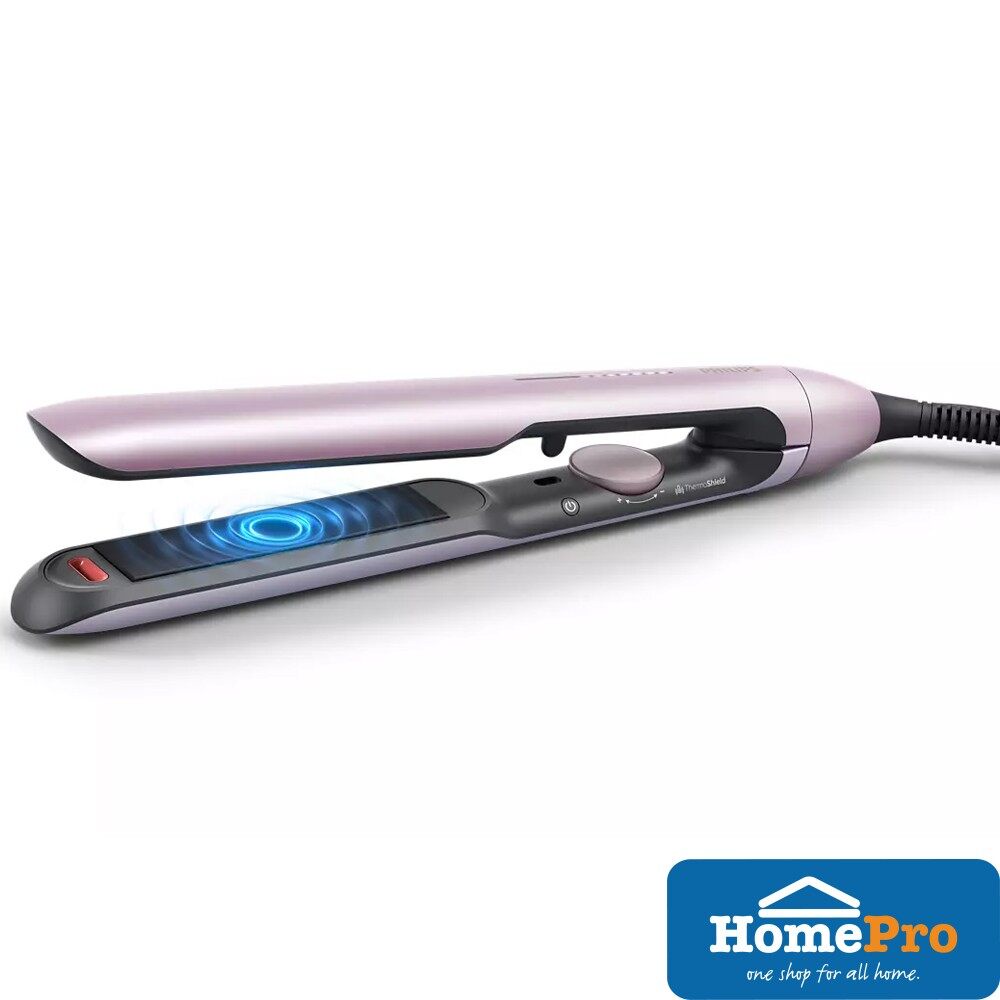 Philips Hair Straightener Styling Tool Pelurus Rambut BHS530/00 1.8Meter Purple