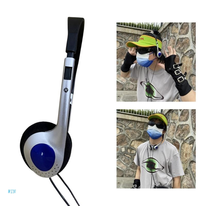 WIN Headphone Music Mp3 Retro Feelings Portable Voice Wired Small Headphones Sports