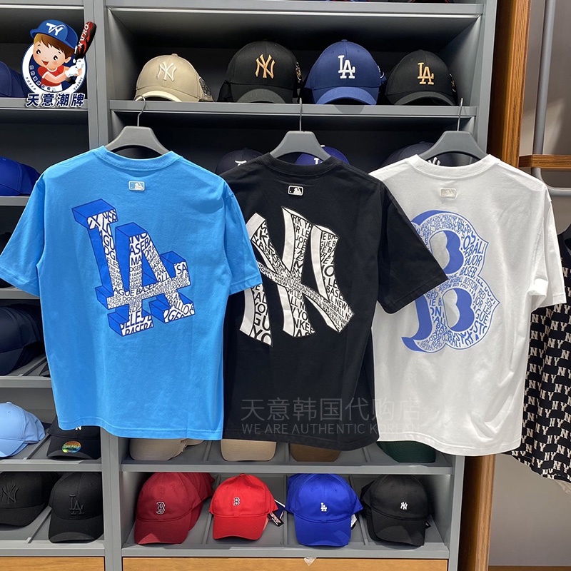 2023 new NY Yankees half-sleeve co-ed T-shirt tide ins