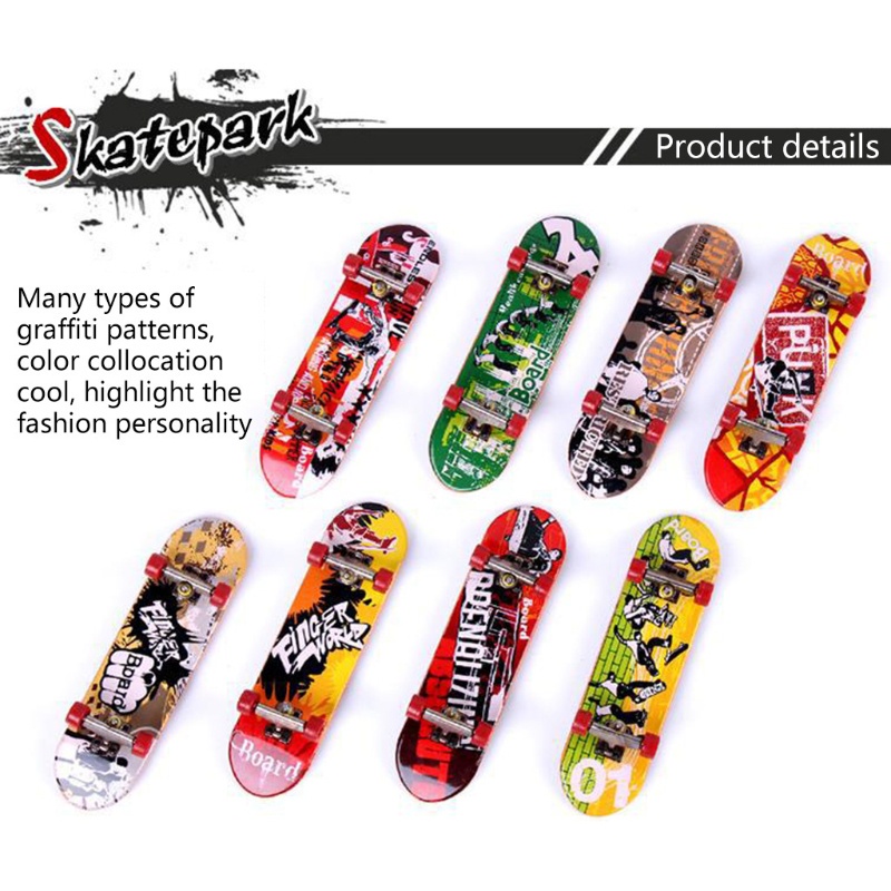 Premium Must blg 3.74x0.98" Children's Simulation Play Toys Multifunctional Portable Fingerboard Essential Have - Image 4