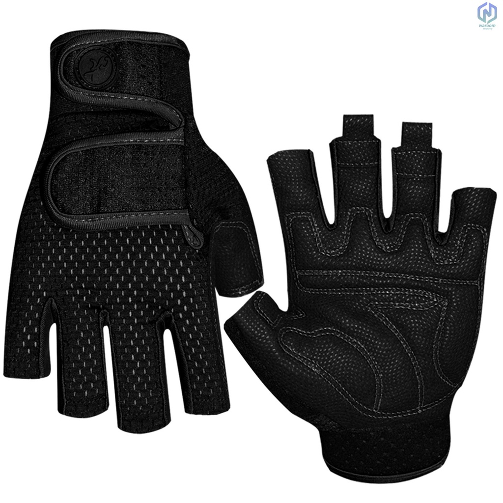 [New Arrival]Sailing Gloves 3/4 Short Finger Cycling Mountain Bike Bicycle Gloves for Men and Women Fishing Kayaking Paddling Sailing Workout Gloves[26]