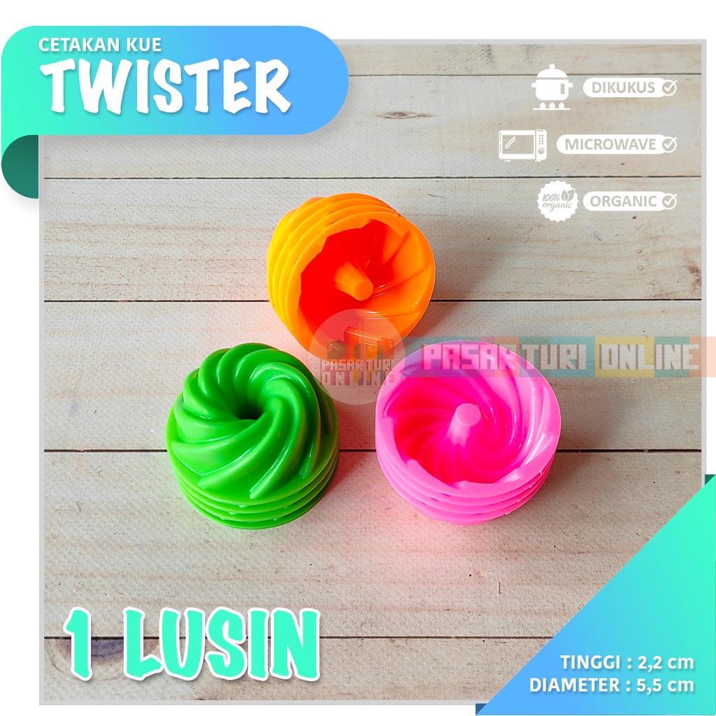 Reliable Purpose Acuan Twister Untuk Jelly Pantas / Mould Quick Multi Durable - Image 5