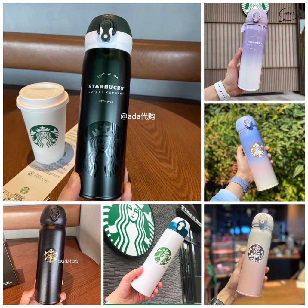 B.S.B 400ml Starbucks Thermos Cup Starbucks Tumbler Thermal Flasks Thermocup Stainless Steel Bottle Vacuum Flask