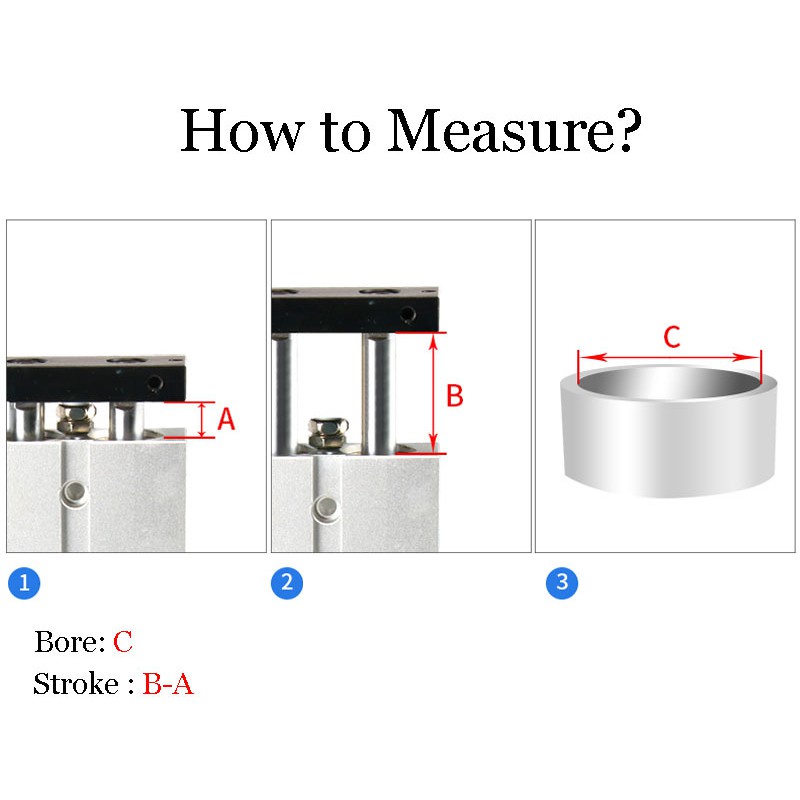 Have Durable Cylinde Air Bore 10mm 16mm 20mm 25mm Double Rod TN Type Pneumatic Small Aluminum Alloy Stroke 30 35 40 4... - Image 2