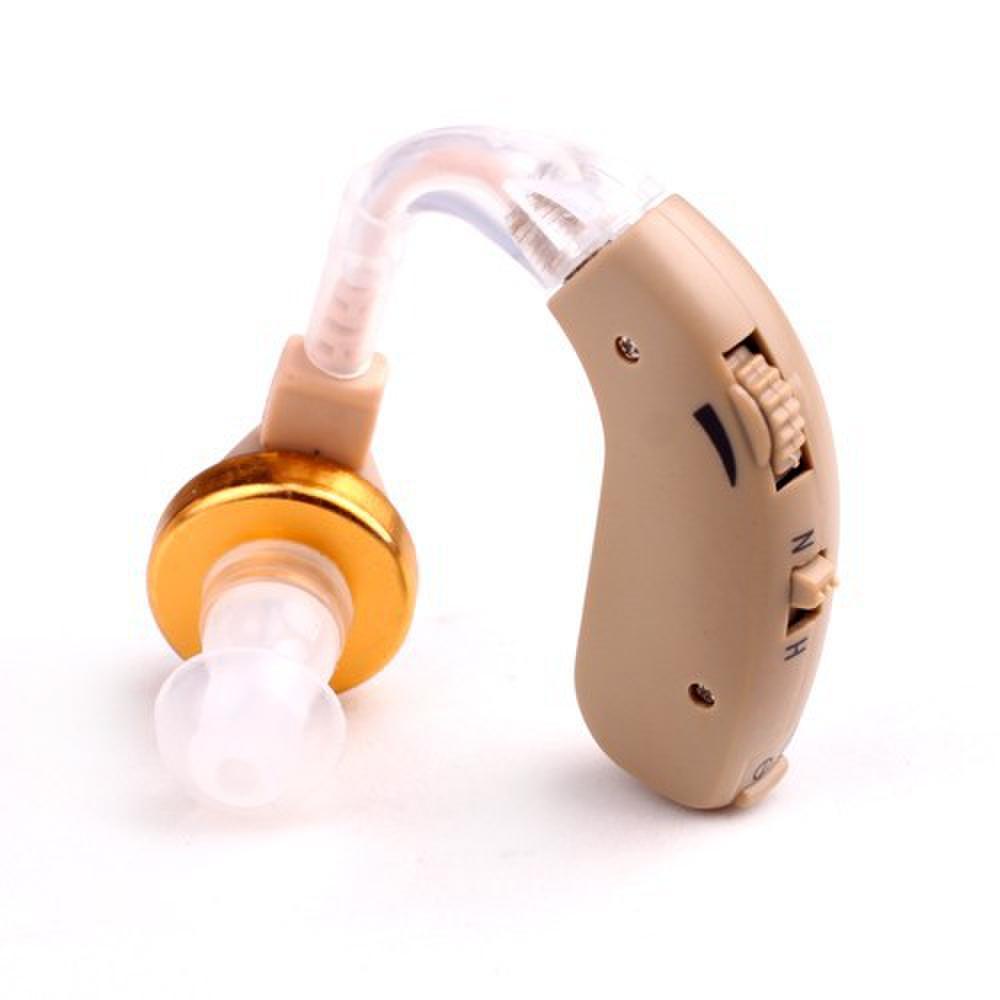 Sound Amplifier Regardless of Left Right Ear Noise Cancellation Adjustable Volume Elderly Earphone Ear-Hook Small Ear