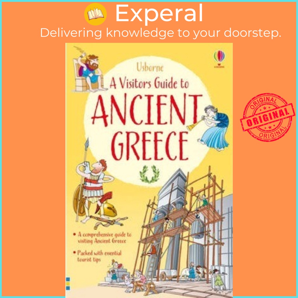 [English - 100% Original] - Visitor's Guide to Ancient Greece by Lesley Sims (UK edition, paperback)