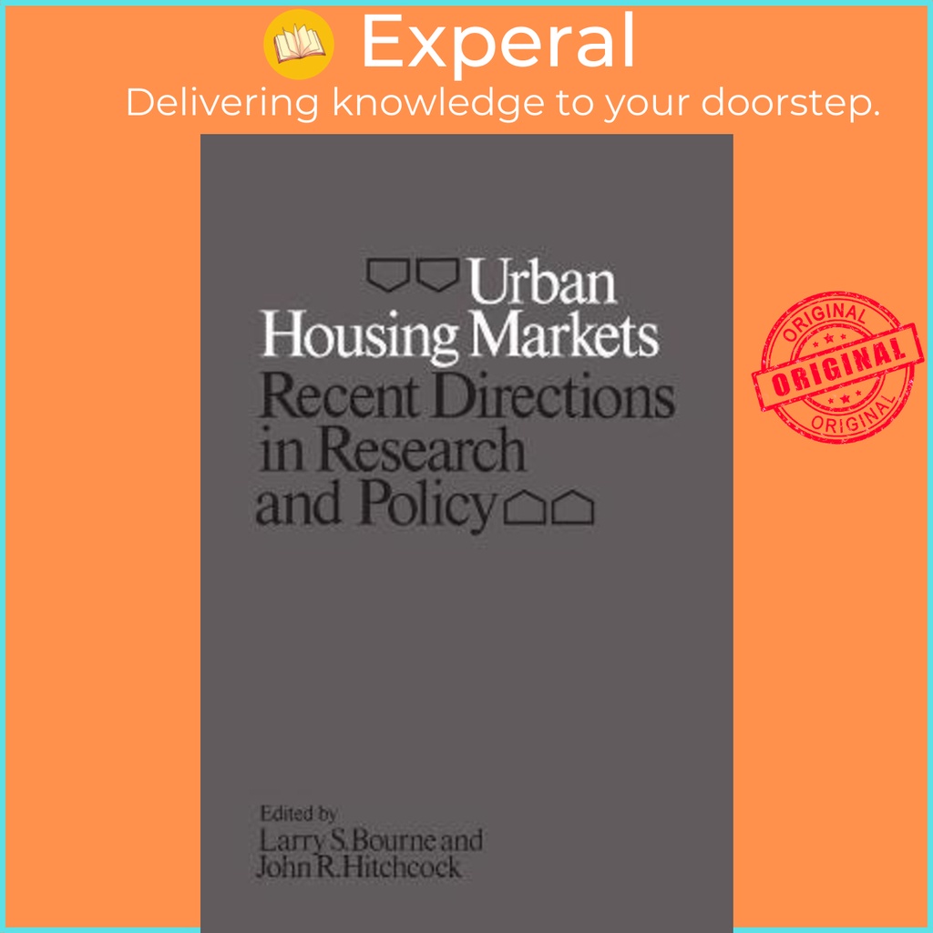 [English - 100% Original] - Urban Housing Markets : Recent Directions in Research and Pol by Larry S. Bourne (hardcover)