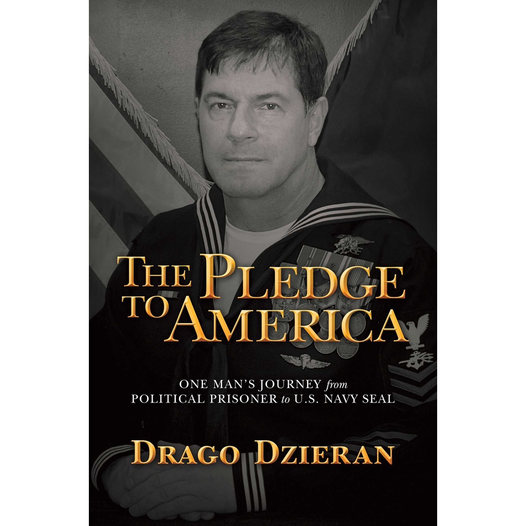 [English - 100% Original] - The Pledge to America - One Man's Journey from Poli by Drago Dzieran (US edition, hardcover)