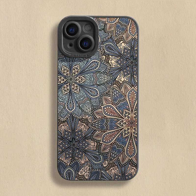 Vintage patterned casing retro phone case for iPhone 15 14 11 Pro Max X Xr Xs Max 7 8 Plus Se 2020 12 pro max 12 mini 13 pro max