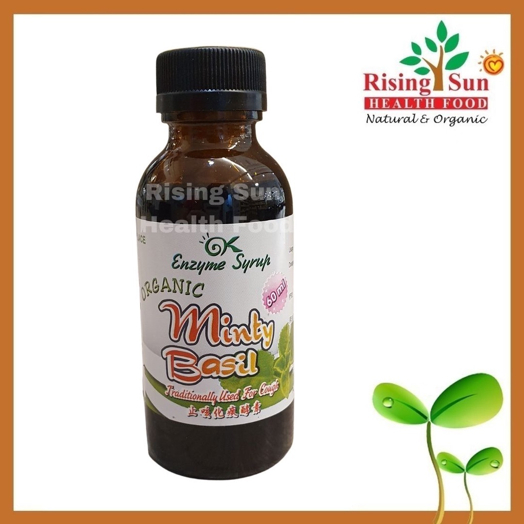 Gk Enzyme Syrup Organic Minty Basil 60ML