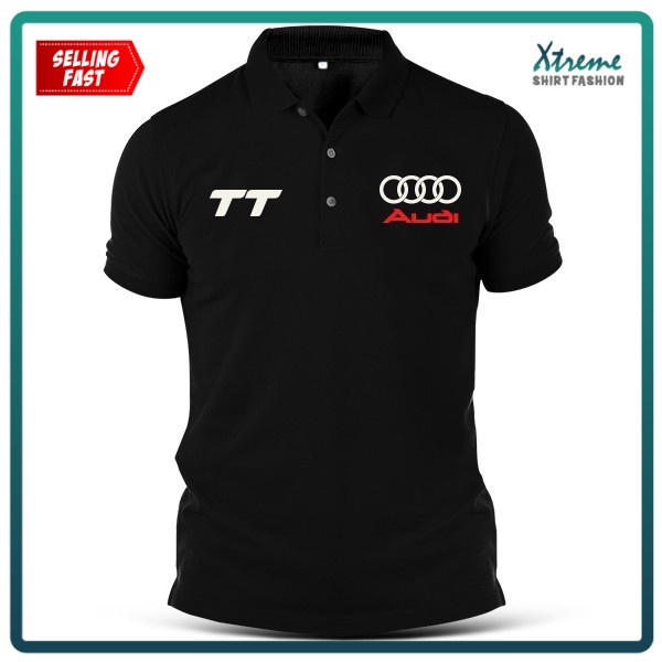 Polo T Shirt Sulam Audi TT S Line RS Racing Team Performance Motorsport Riding Gear Speed Brake Rally Turbo A4 A5 R8 Tee