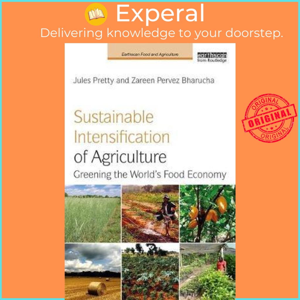 [English - 100% Original] - Sustainable Intensification of Agriculture : Greenin by Jules Pretty (UK edition, paperback)