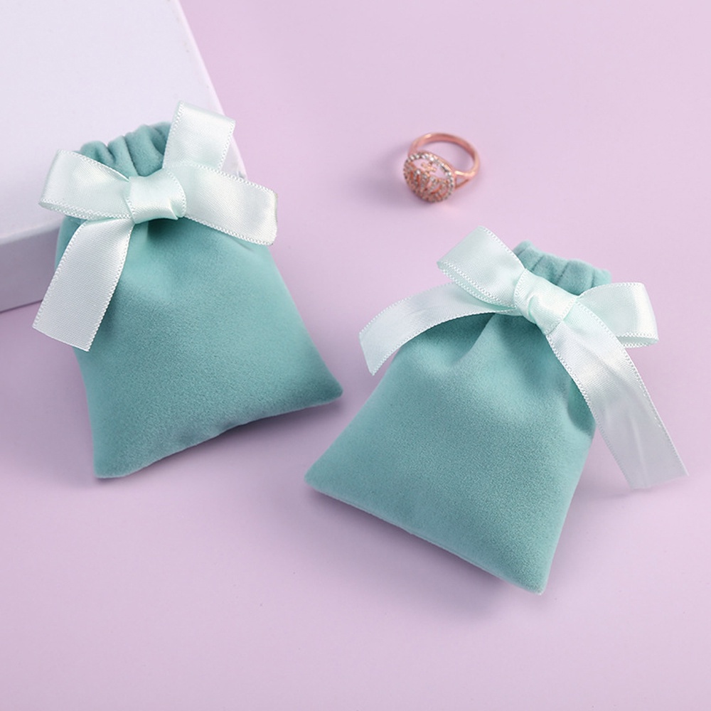 Trendy Accessory AHOUR Party Jewelry Bags Earring Storage Packaging Velvet Pouch Necklace Pouches Wedding Bandage Exq... - Image 3