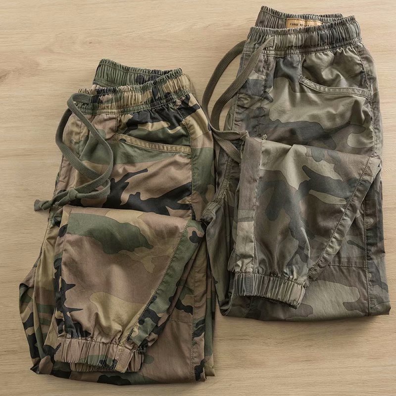 Essential Durable Camouflage Cargo Pants Army Jogger Plus Size Men Casual Running Sweatpants Quality - Image 5
