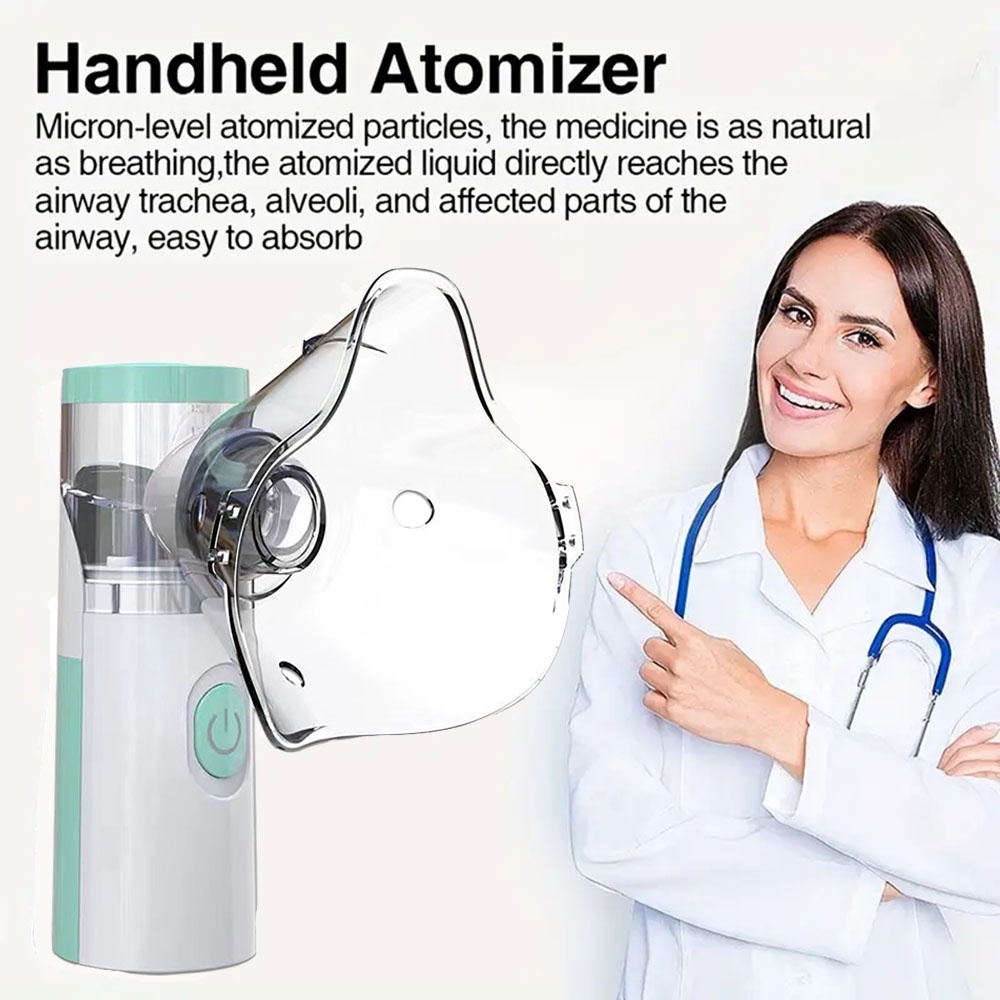 Atomization Therapy Handheld Cough Drug Portable Nebulizer Baby Mesh Ultrasonic Inhaler Nebulizer For Children