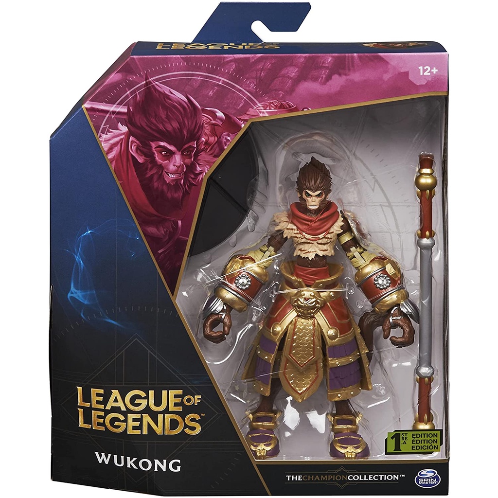 Spin Master League of Legends Wukong 6 Inch Action Figure