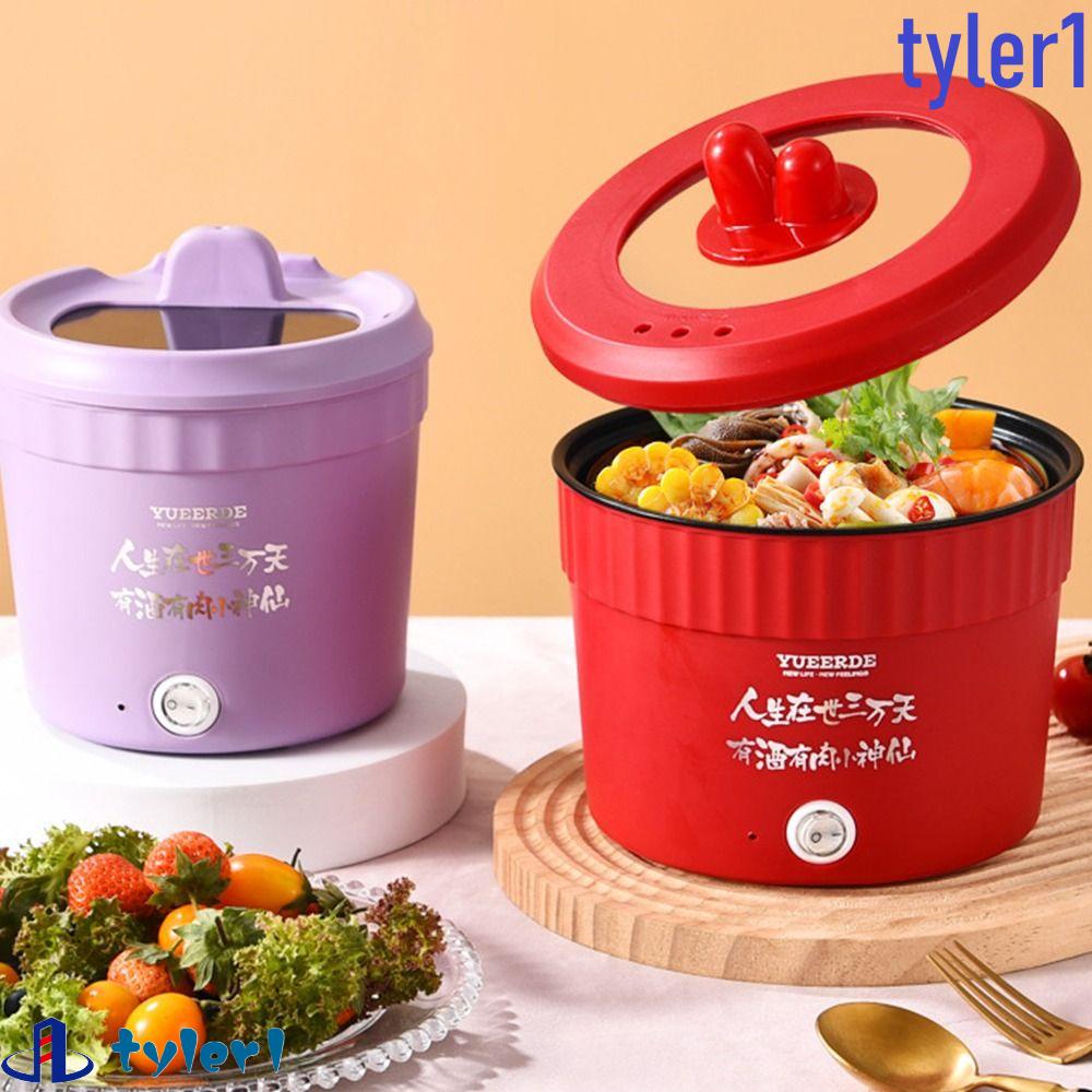 TYLER1 Electric Cooker 1.2L Multifunction Dormitory Quick Food Household Cooking Appliances Cooking Pot