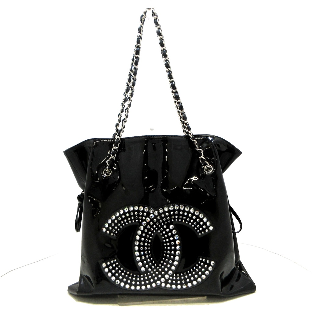 Secondhand CHANEL shoulder bag black