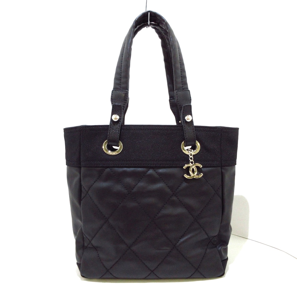 Secondhand CHANEL tote bag black