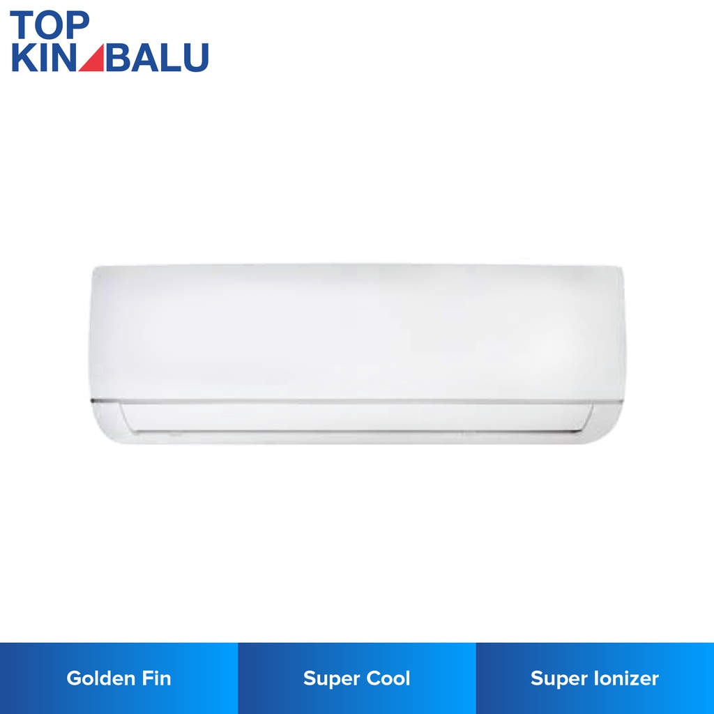 [SABAH ONLY] MIDEA 1HP MSMF-10CRN8 FAIRY SERIES STANDARD R32 AIR-CONDITIONER (NON INVERTER)