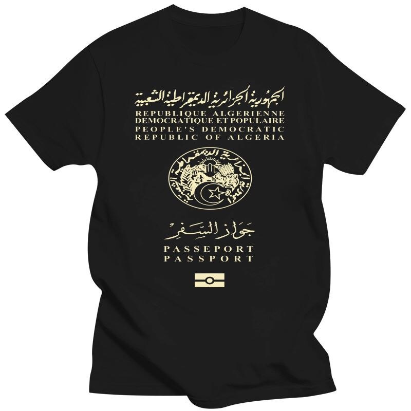 Mens Clothing Algerianpassport Tshirt T Shirt Morocco Algeria Africa Patriotism I Love Algeria Oran 4XL,5XL,6XL