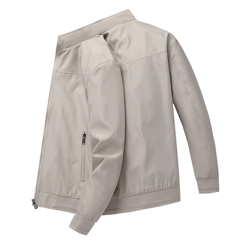 Have Purpose Ready Stock Mens Basic Jacket Motor Jaket Lelaki Jeket Bomber Men M-5XL Essential Must - Image 2